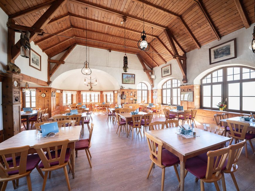 Seiser Alm: Hüttenküche ganz traditionell Seiser Alm: Hüttenküche ganz traditionell