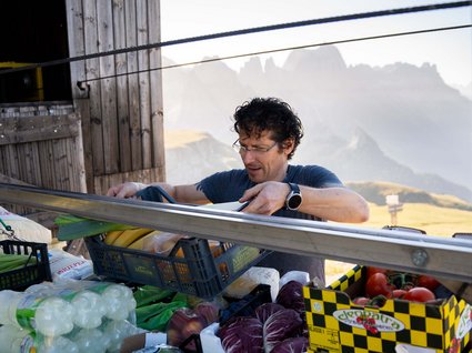 Seiser Alm: Hüttenküche ganz traditionell Seiser Alm: Hüttenküche ganz traditionell