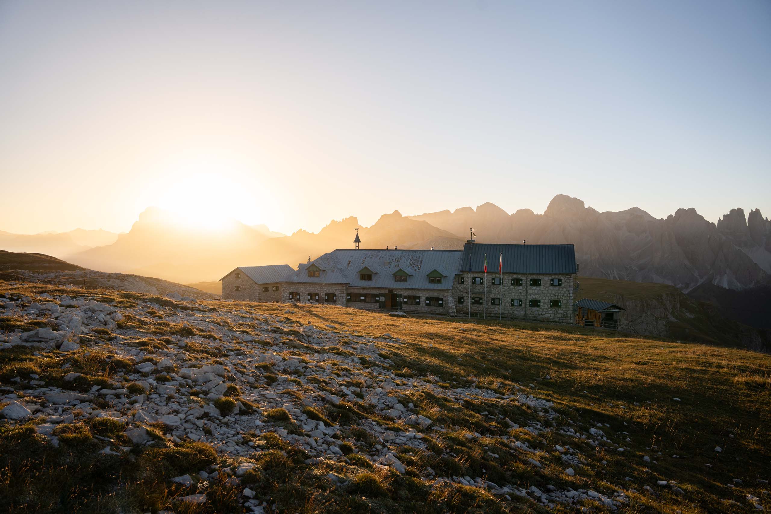 Schutzhaus in den Dolomiten mit Tradition